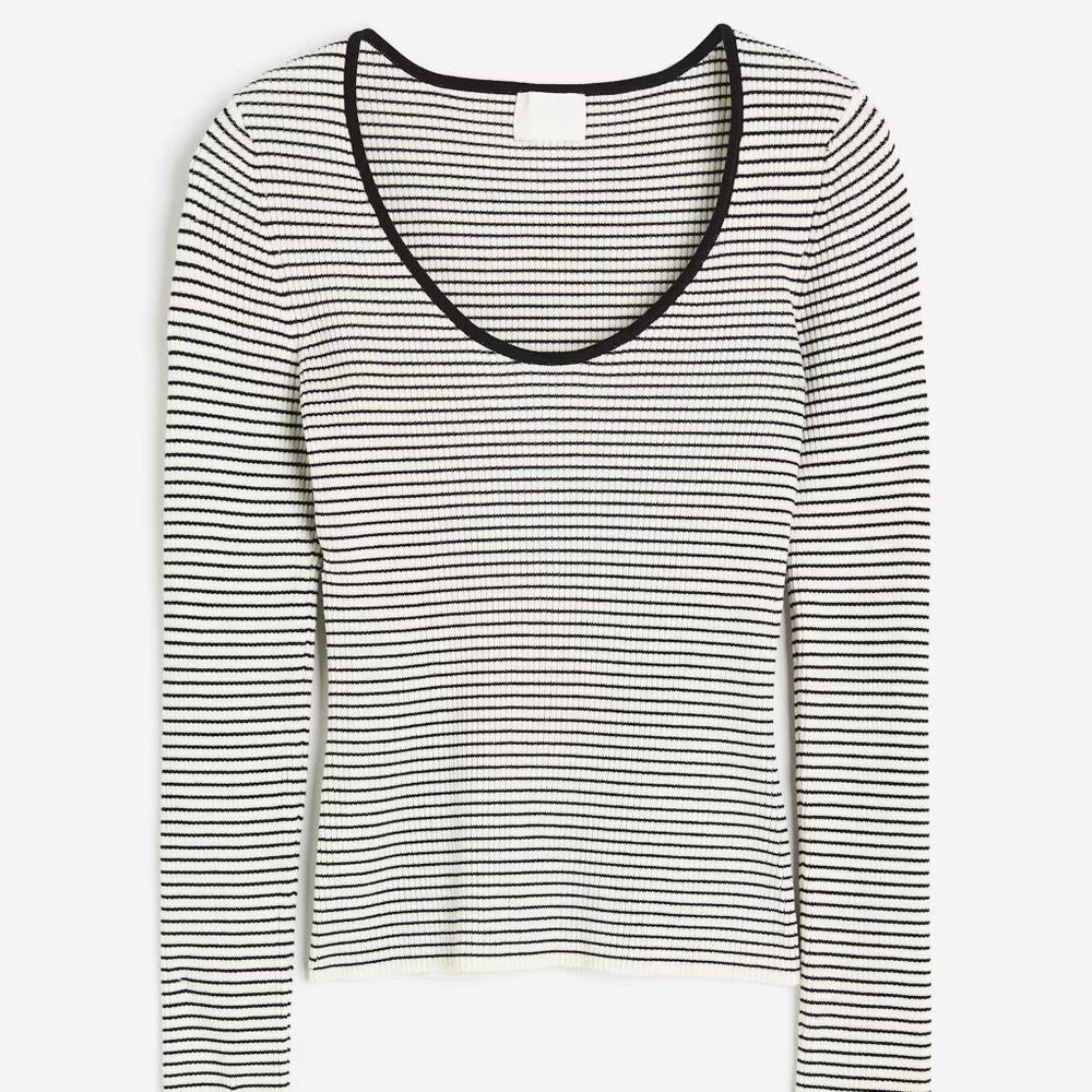 H&M Skinny Rib Top
